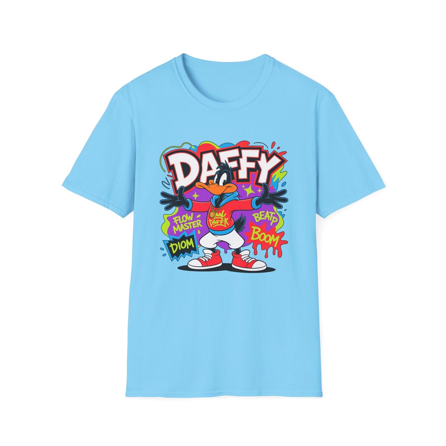 Funny Animals Cartoon T Shirt With Animation Design Gildan Softstyle 64000 Unisex Tee Collection