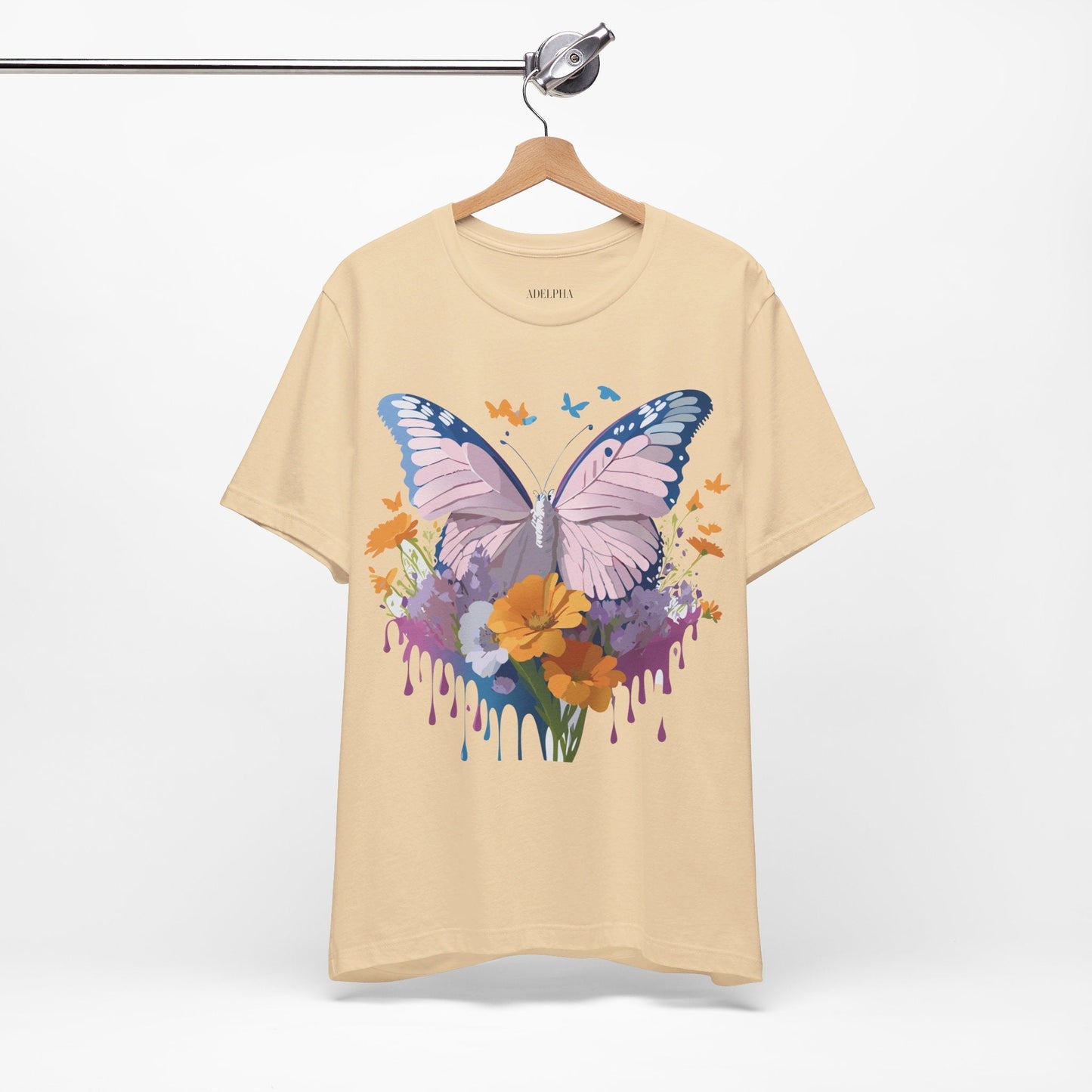 Adelpha Butterfly Graphic Tee Unisex Vintage Inspired Art Design Short Sleeve