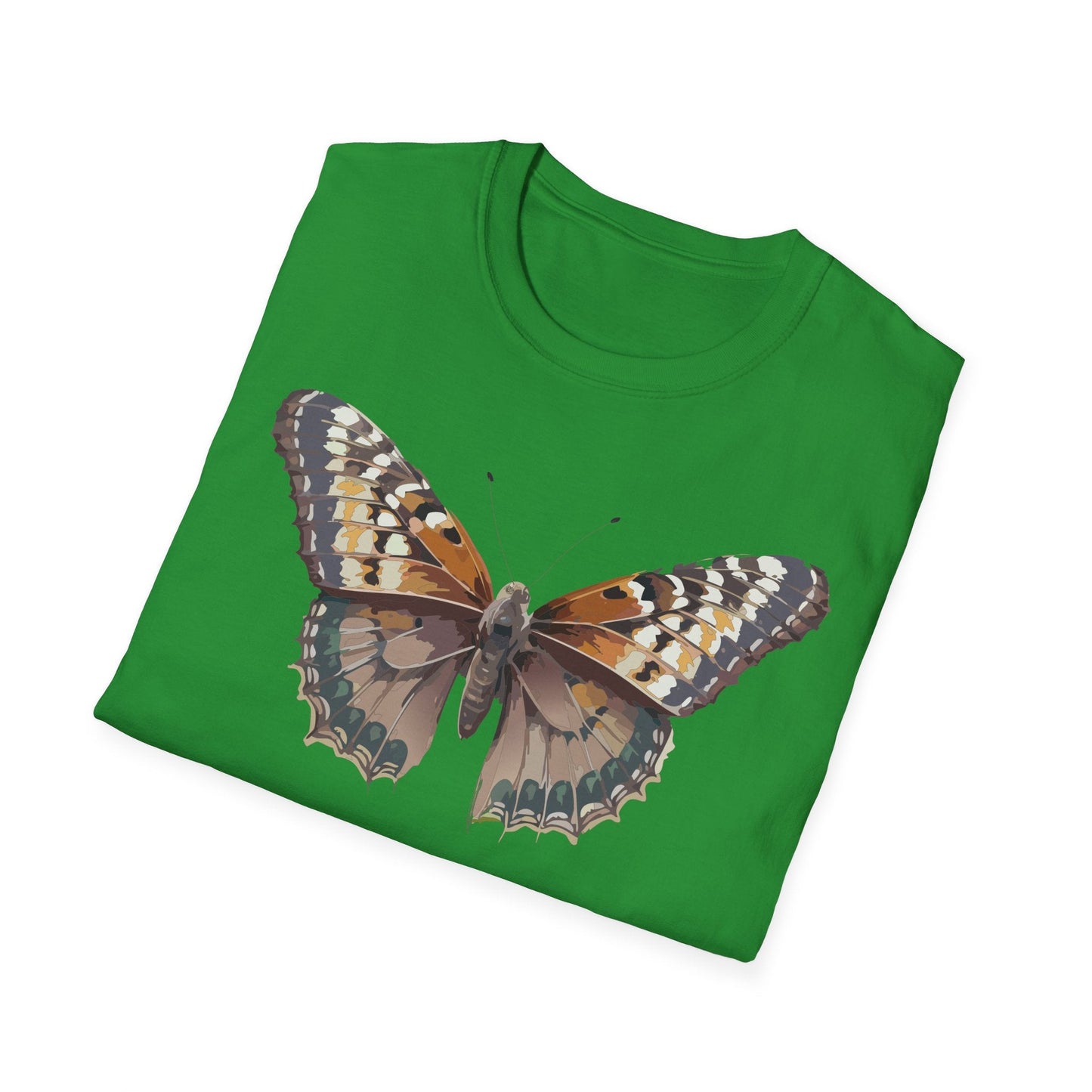 Monarch Butterfly Shirt Unisex T Shirt Design Gildan Softstyle 64000 100 Percent Ring Spun Cotton