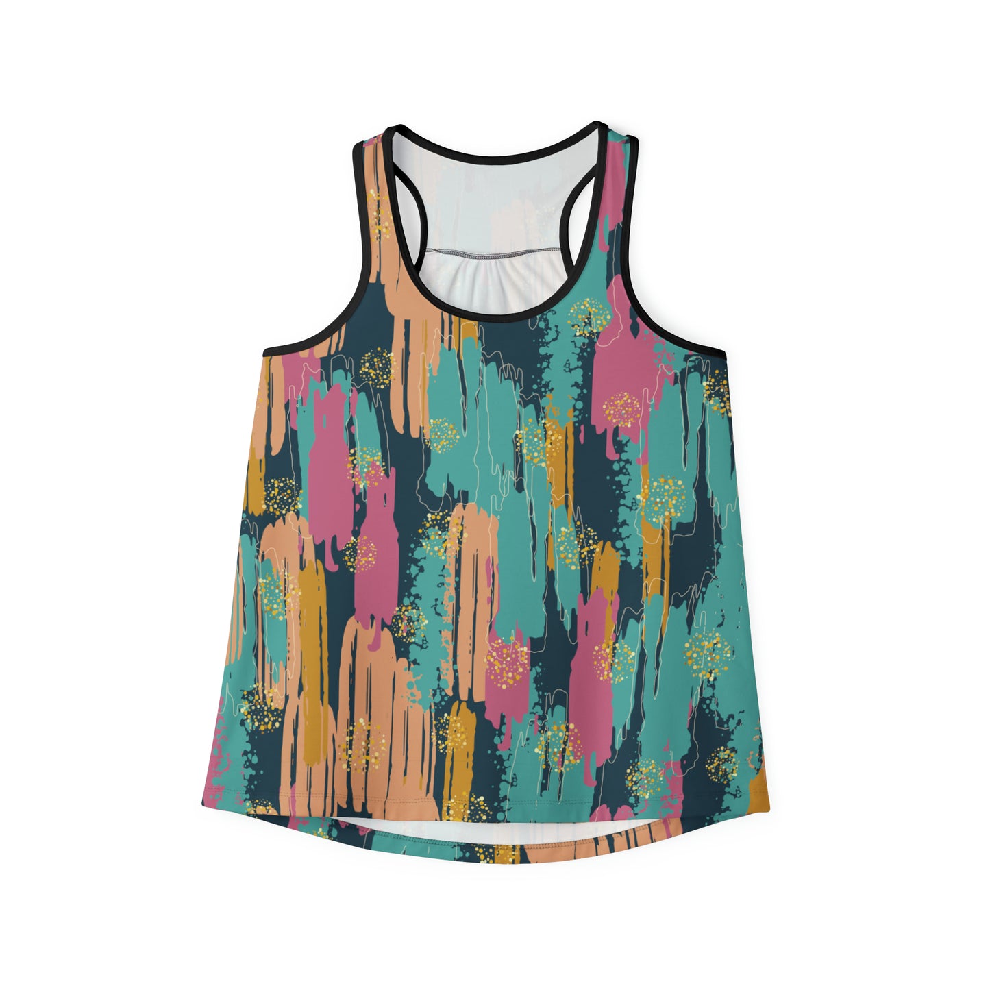 Summer Tank Top with Abstract prints