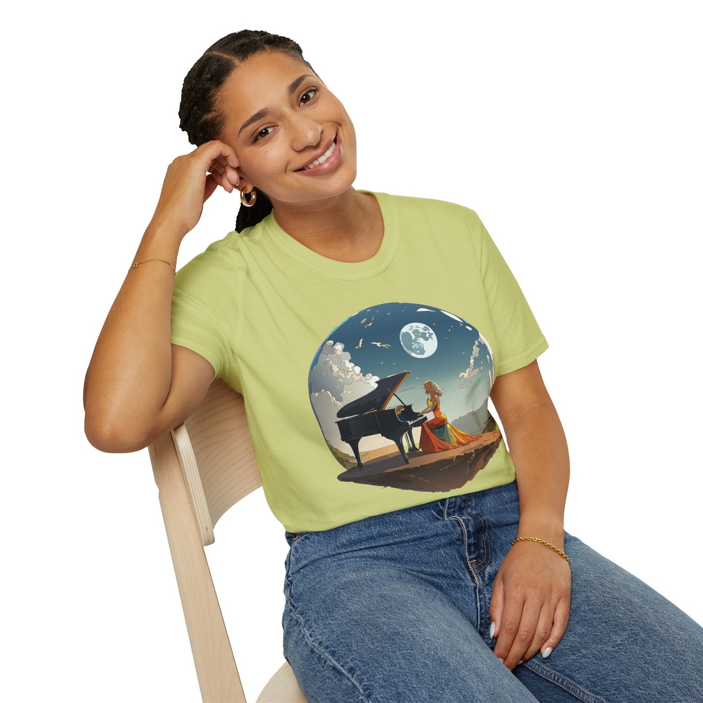 Womens Graphic T Shirts Art Design Shirt Gildan Softstyle 64000 Cotton Tee Unisex Comfort