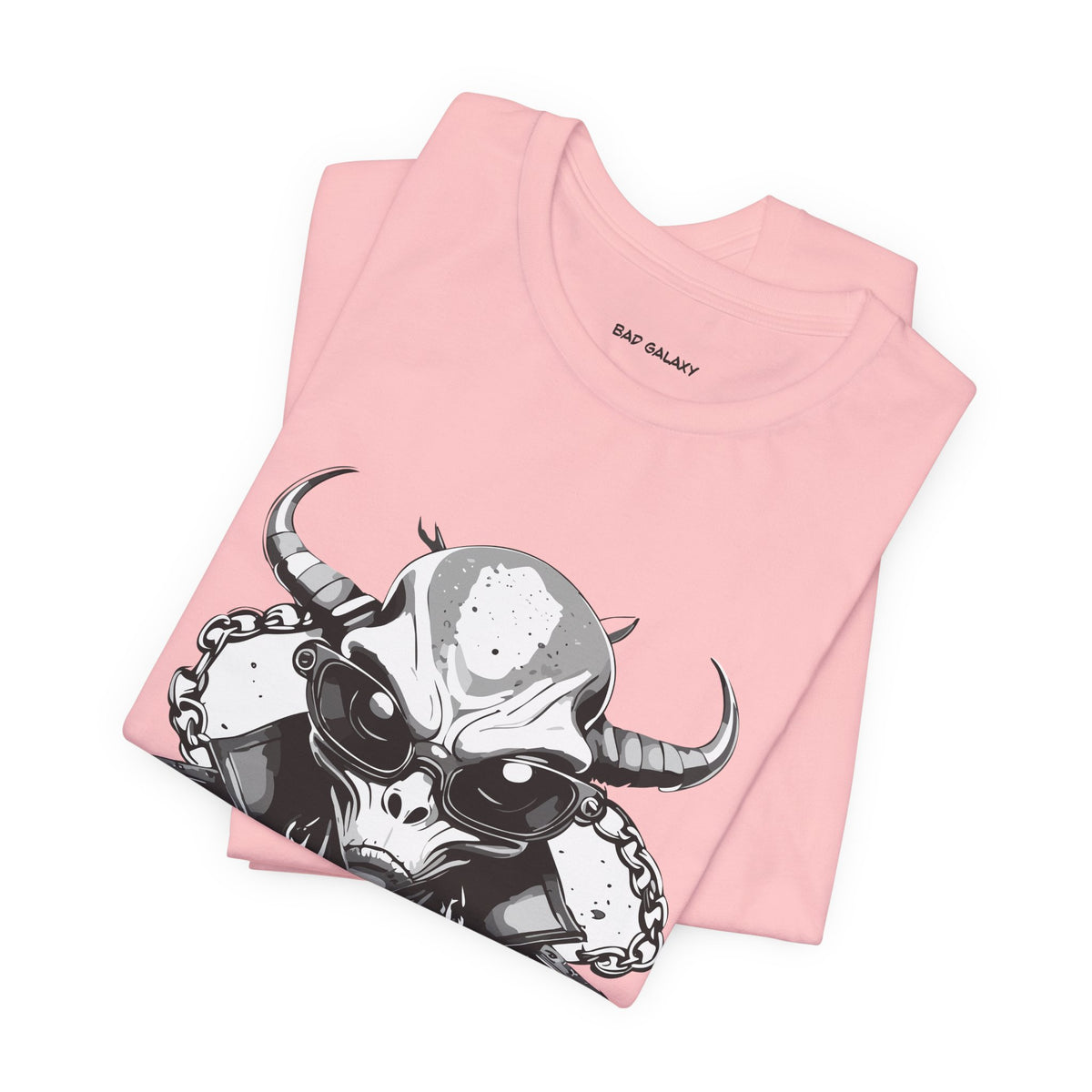 Alien Graphic Unisex Cotton Bella+Canvas Tee with Art Design b62