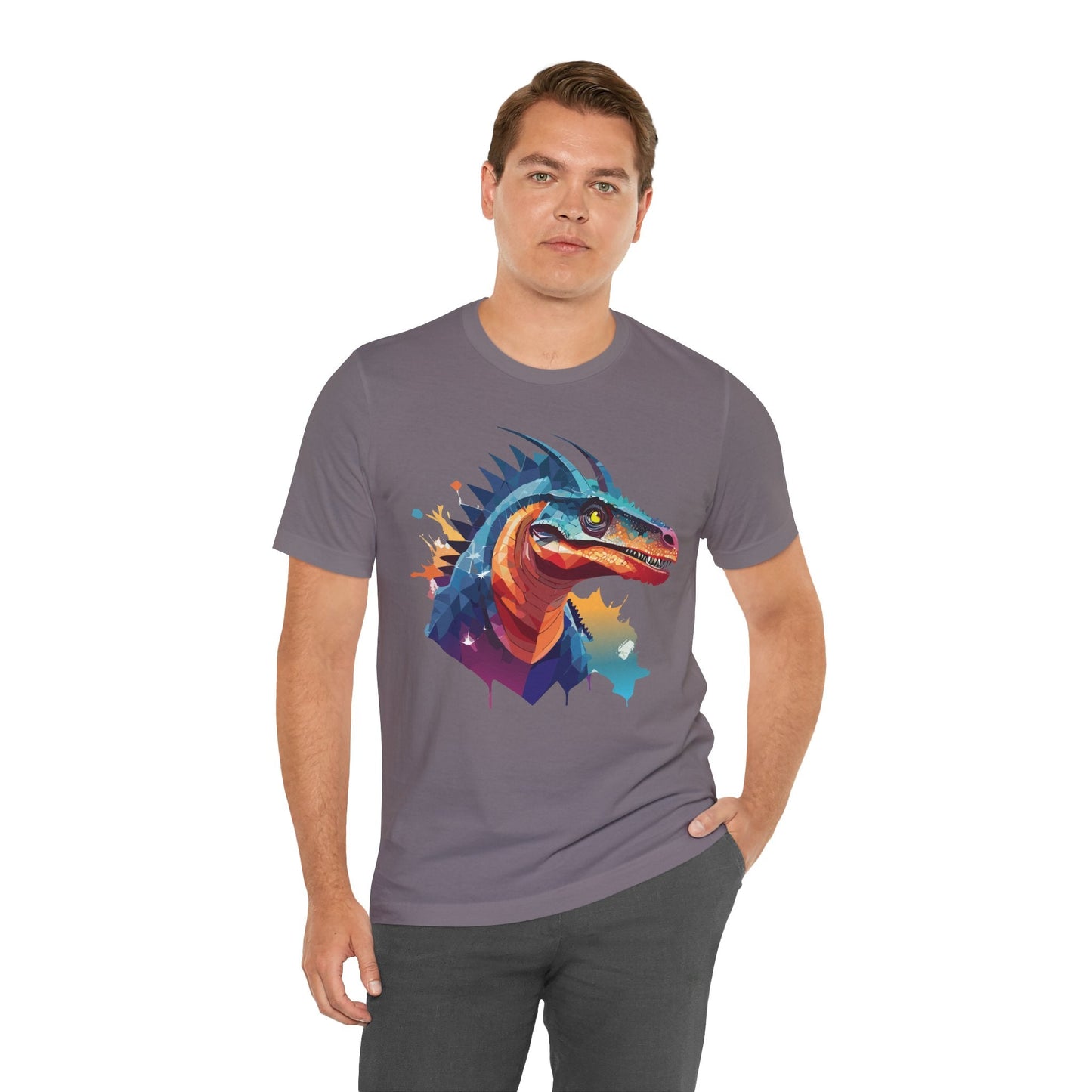 Unisex Animal Tee Shirt With Animals Art Design Wild Animals Shirt For Everyday Wear