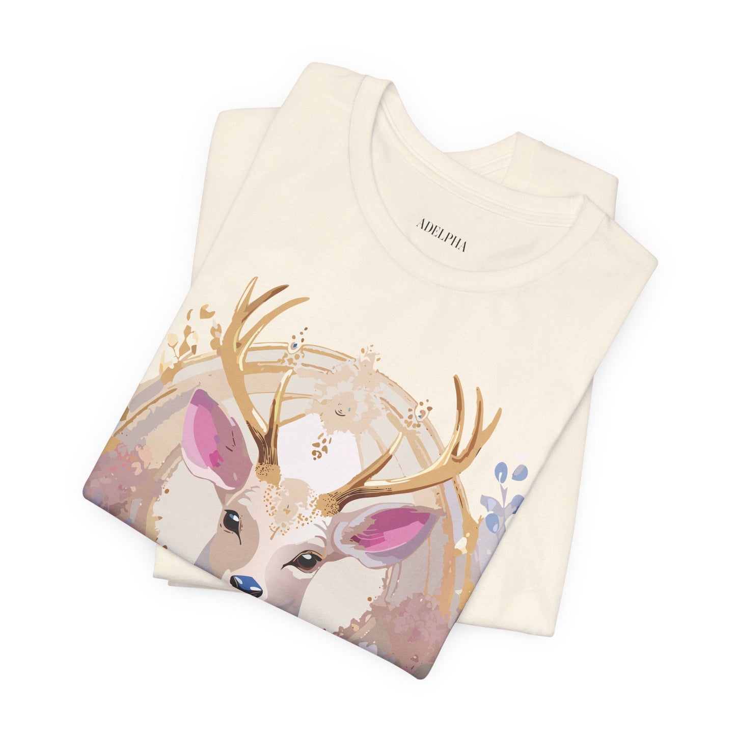 Medallion Graphic Unisex 100 Cotton Vintage Animal Medal Artwork Tee 68