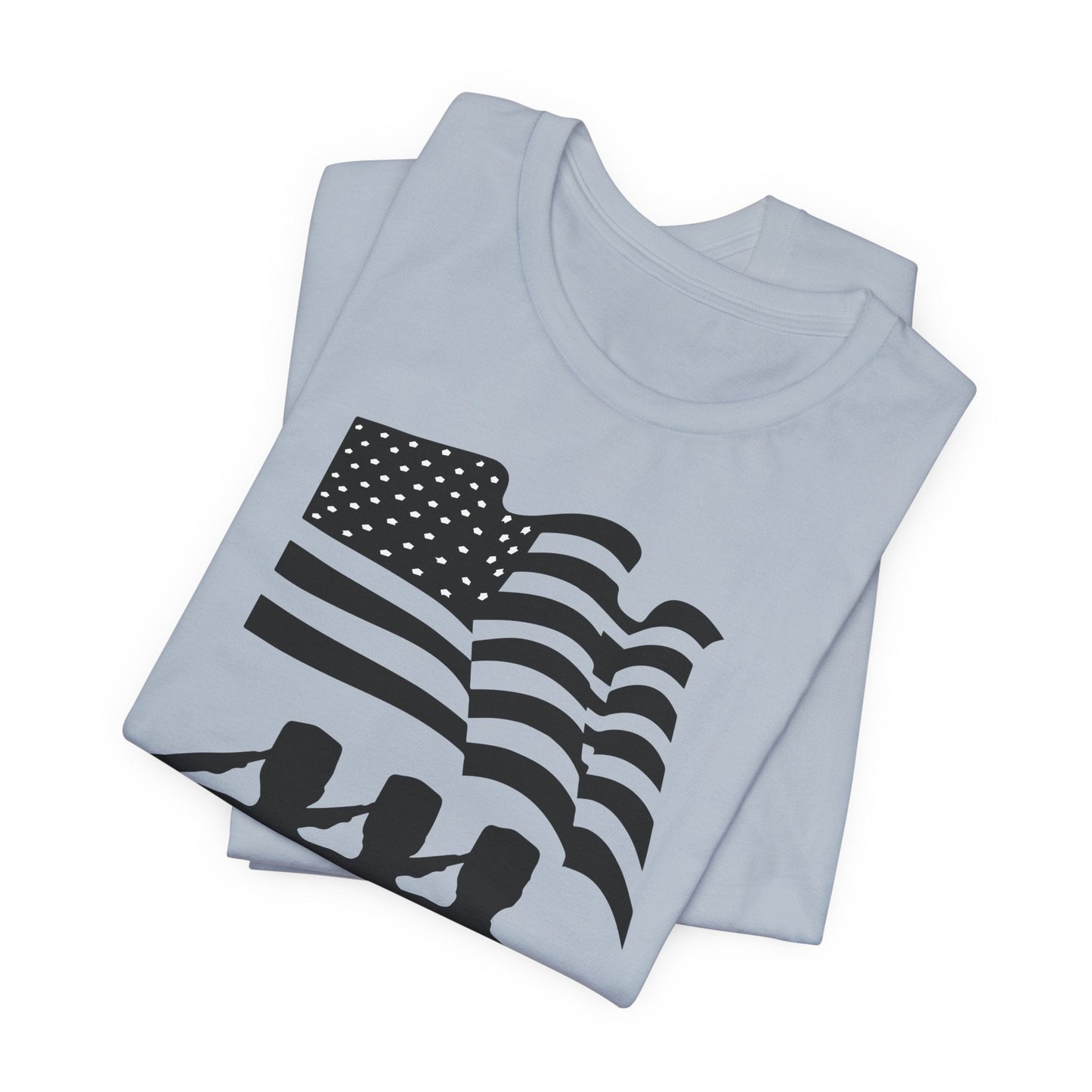 Army Veteran Patriotic Graphic Design Unisex Cotton T-Shirt v51