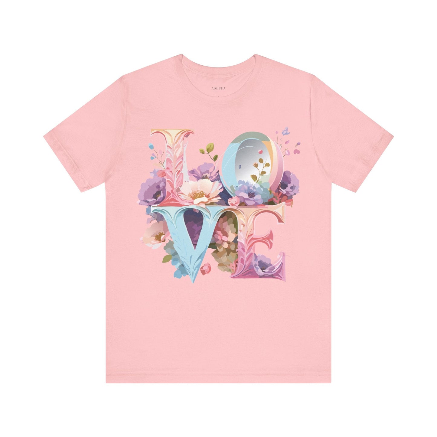 Adelpha Valentine Graphic Tee Unisex Short Sleeve Vintage Inspired Art Design for Everyday Wear