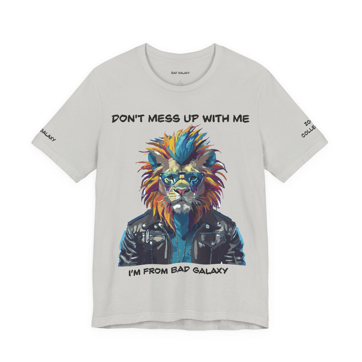 Animal Graphic Unisex Cotton Bella+Canvas Tee with Art Design b12