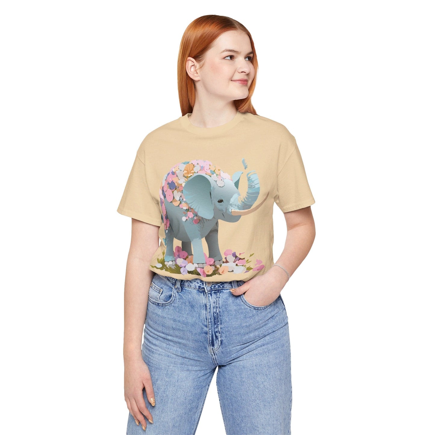 Elephant Graphic T Shirt From Adelpha Unisex Jersey Short Sleeve Vintage Inspired Art Design Tee