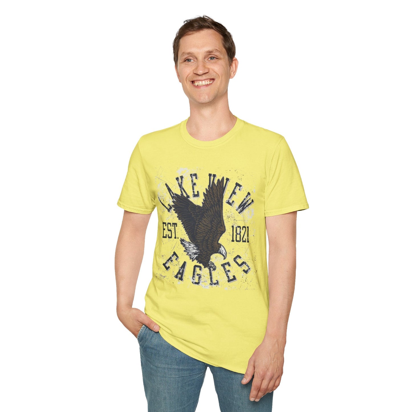 Unisex Art Design T Shirt Graphic Tee Gildan 64000 Softstyle 100 Percent Ring Spun Cotton
