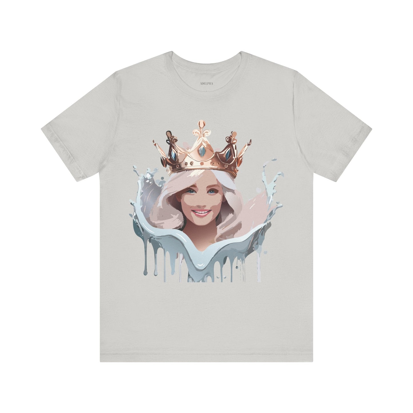 Queen Graphic Tee Unisex Jersey Short Sleeve Vintage Inspired Adelpha Art Design
