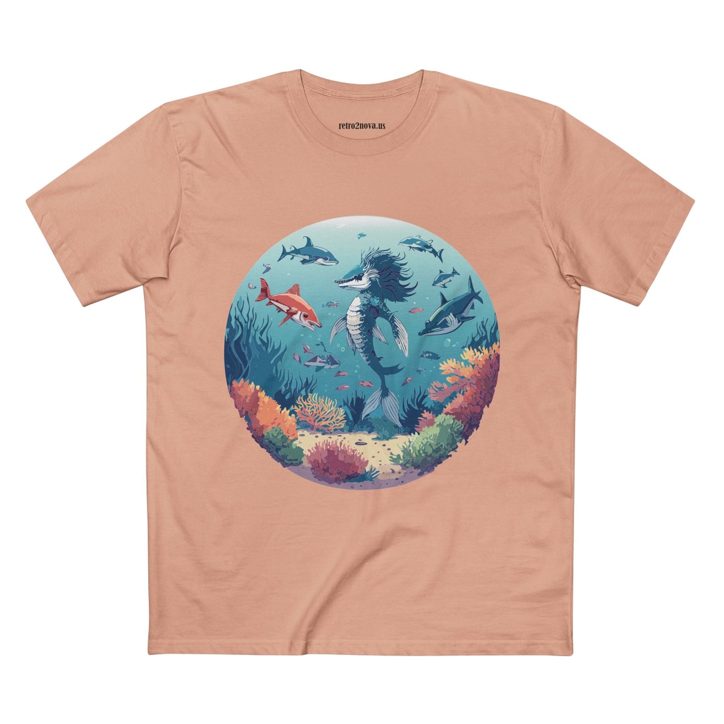 Ocean Shirt Ocean Pacific OP 15 Unisex Premium Cotton Tee With Original Art Design