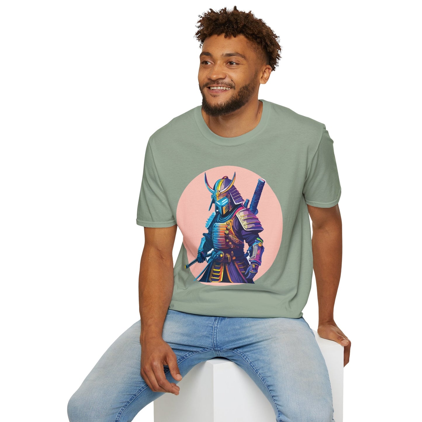 Samurai Shirt Unisex Gildan Softstyle Cotton Tee For Everyday Comfort And Style All Day