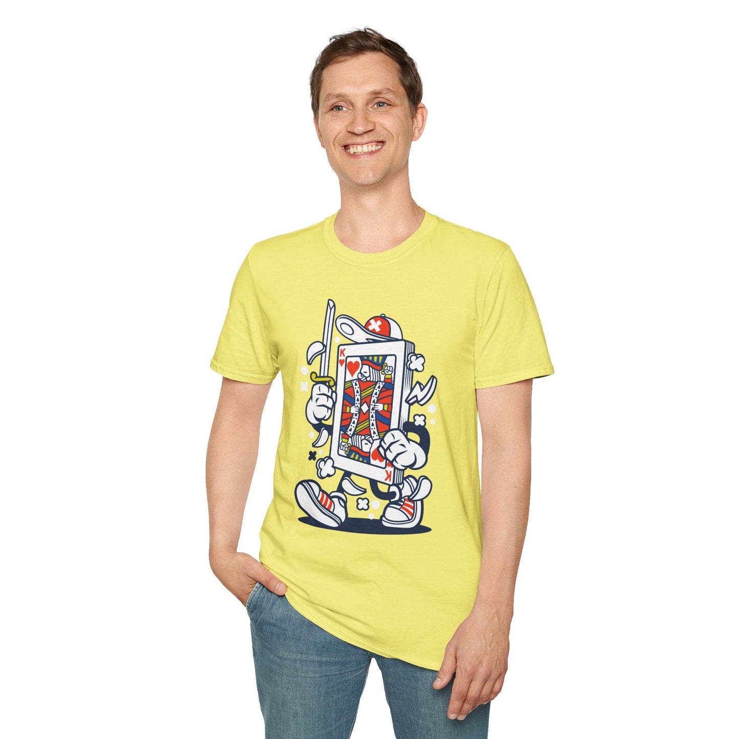 Cartoon T Shirt Animation T Shirt Funny Tee Shirt Unisex Gildan Softstyle 64000 Cotton Comfort