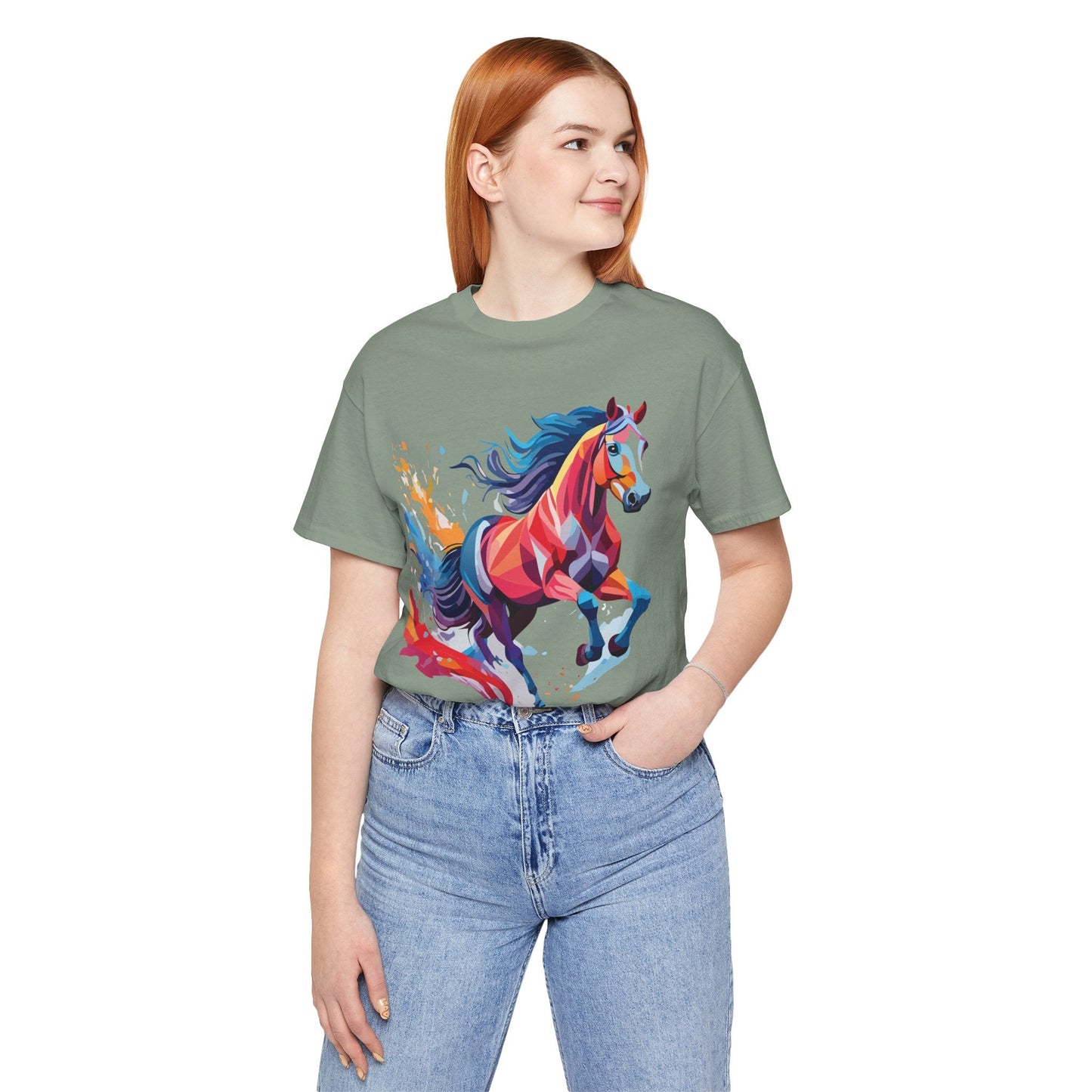 Unisex Animal Shirt Art Design Tee With Animals Wild Animals Graphic Tee For Everyday Wear