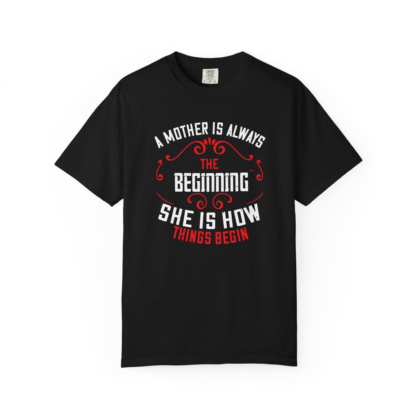 Mom T-shirt Mother Day Mama Tee Unisex Comfort Colors Garment-Dyed Cotton h53