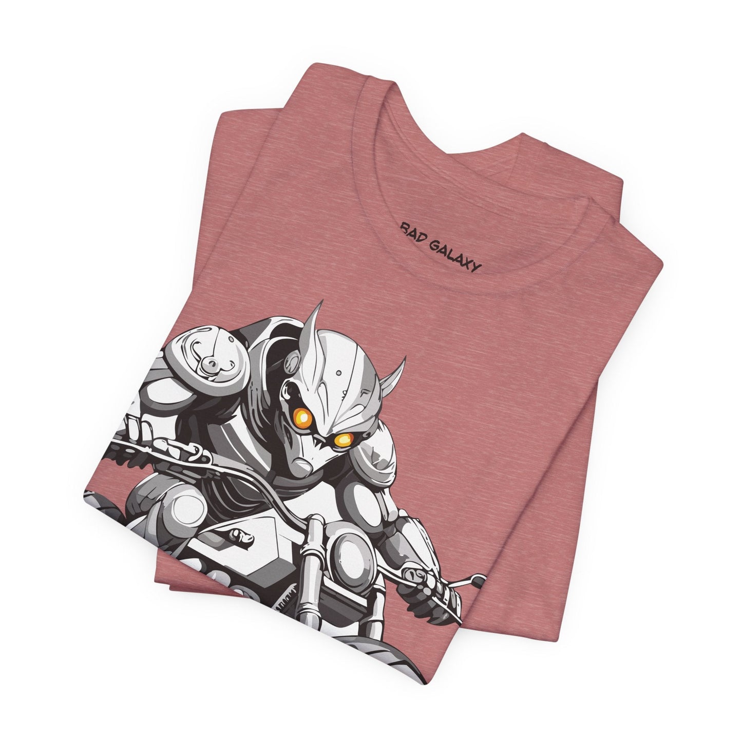 Alien Tee Shirt From Bad Galaxy USA Made To Order Cotton Tee With Eco Friendly Inks Now