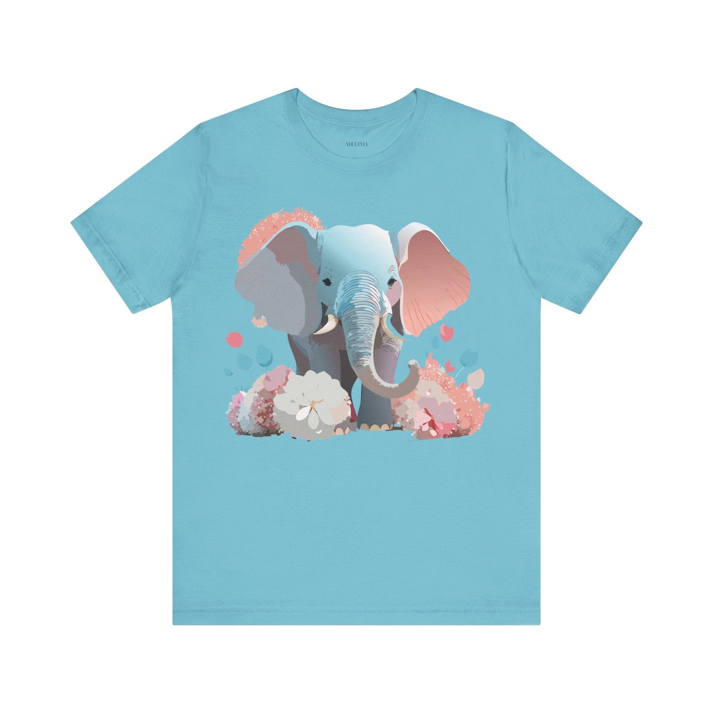 Elephant Graphic Unisex 100 Cotton Jersey Vintage Art Design Tee 23
