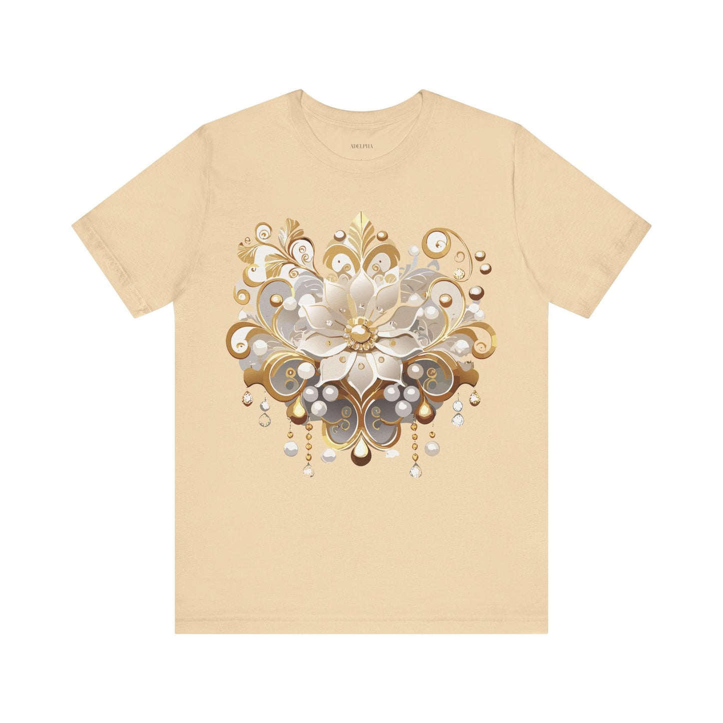 Adelpha Vintage Inspired Graphic Tee Unisex Jersey Short Sleeve Art Design Shirt