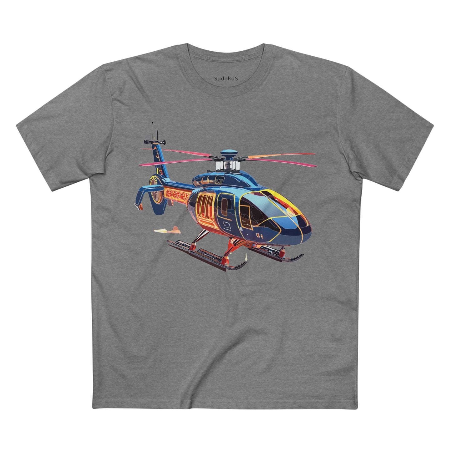 Chopper Graphic Unisex 100 Cotton Staple Tee 8
