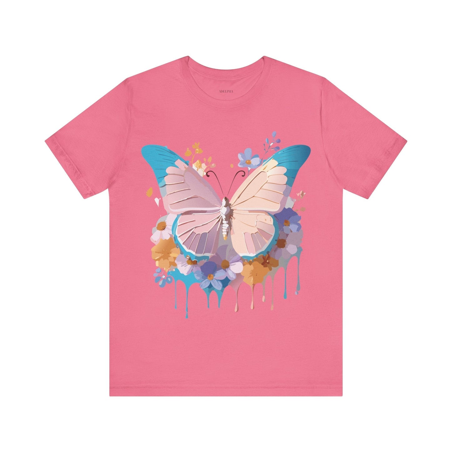 Butterfly Graphic Tee Vintage Inspired Adelpha Unisex Jersey Short Sleeve