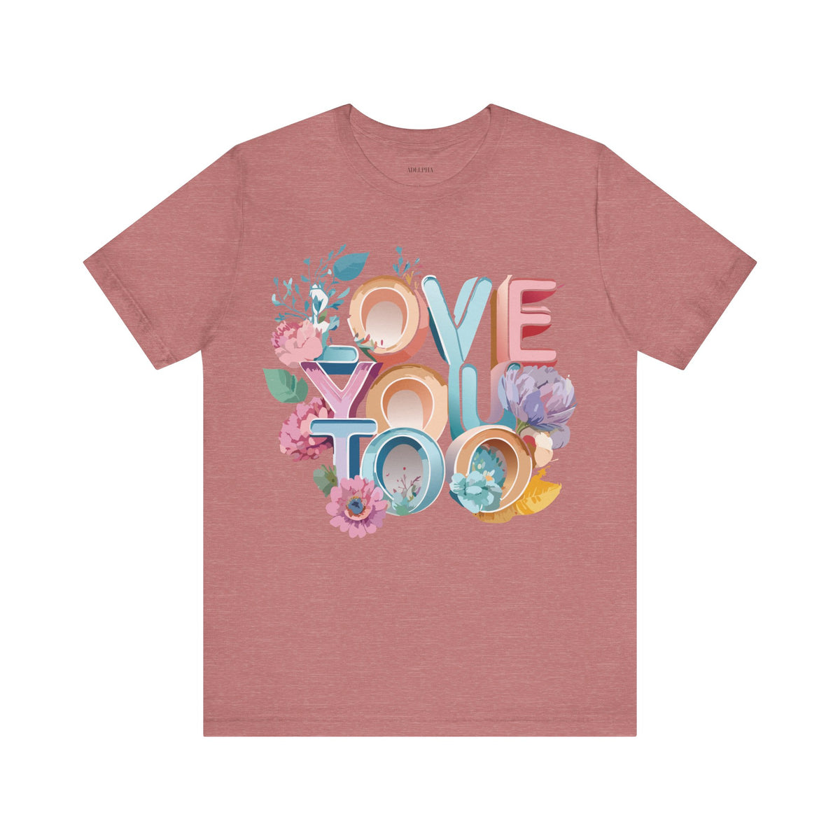 Valentine's Day Graphic Unisex Cotton Bella+Canvas Tee m197