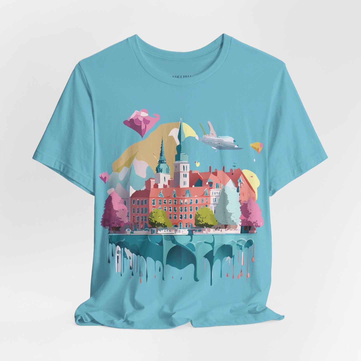 Germany Tourist Shirt Unisex Graphic Tee Vintage Inspired Art By Adelpha Premium Design