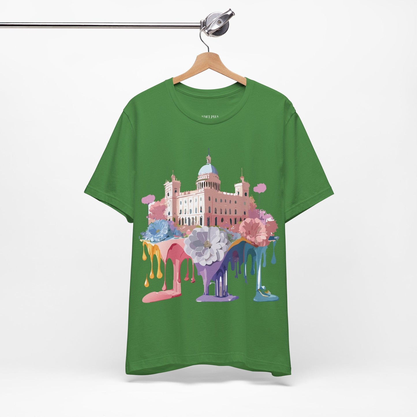 Madrid Tourist Shirt Graphic Tee Unisex Vintage Inspired Artwork By Adelpha Premium Streetwear