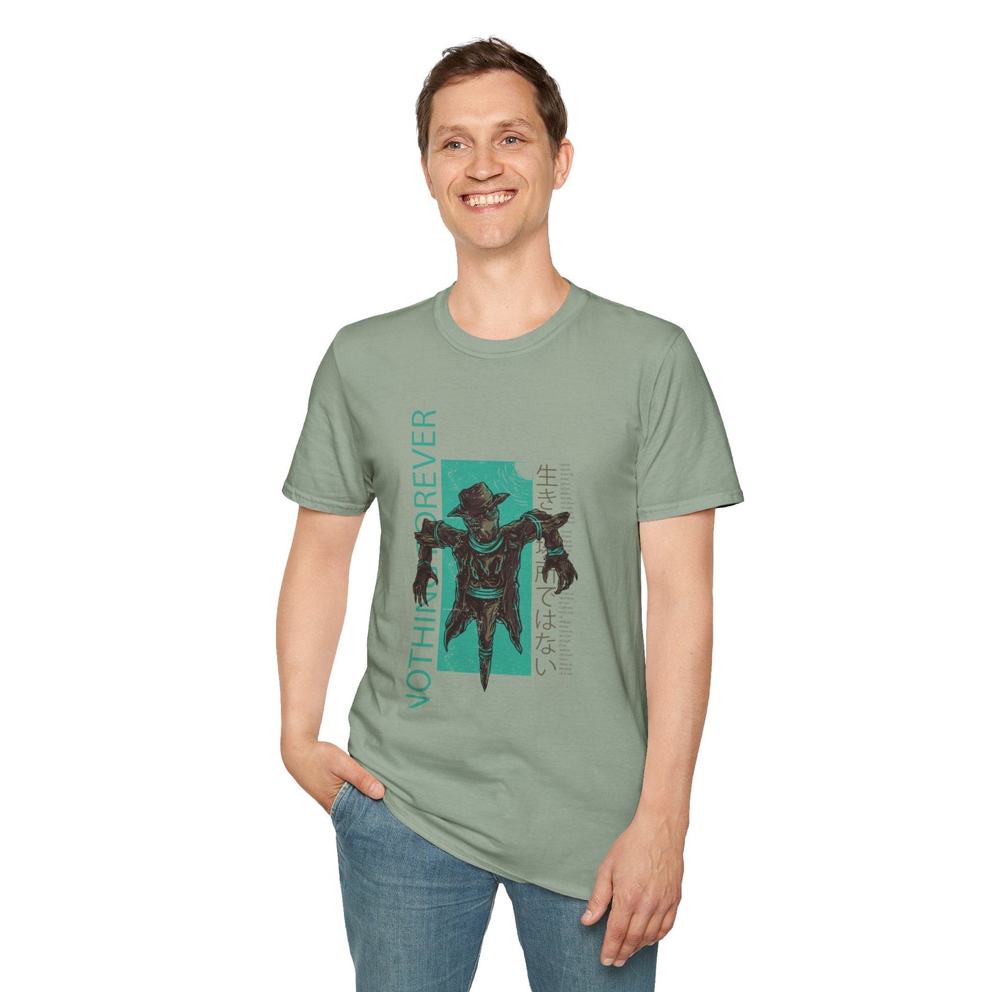 Unisex Art Design Graphic Tee Premium Gildan Softstyle 64000 Short Sleeve Cotton Shirt