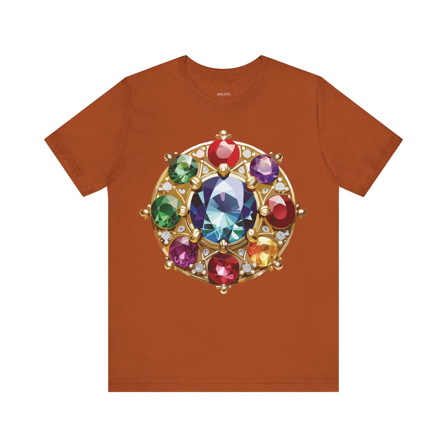 Adelpha Vintage Inspired Graphic Tee Unisex Jersey Short Sleeve Shirt Art Design Quality
