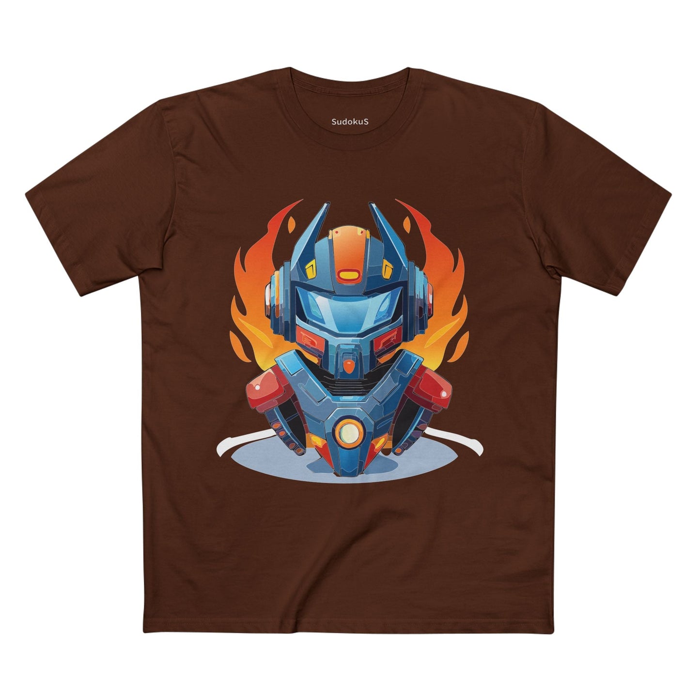Cyborg Robot Graphic Unisex 100 Cotton Staple Tee 6