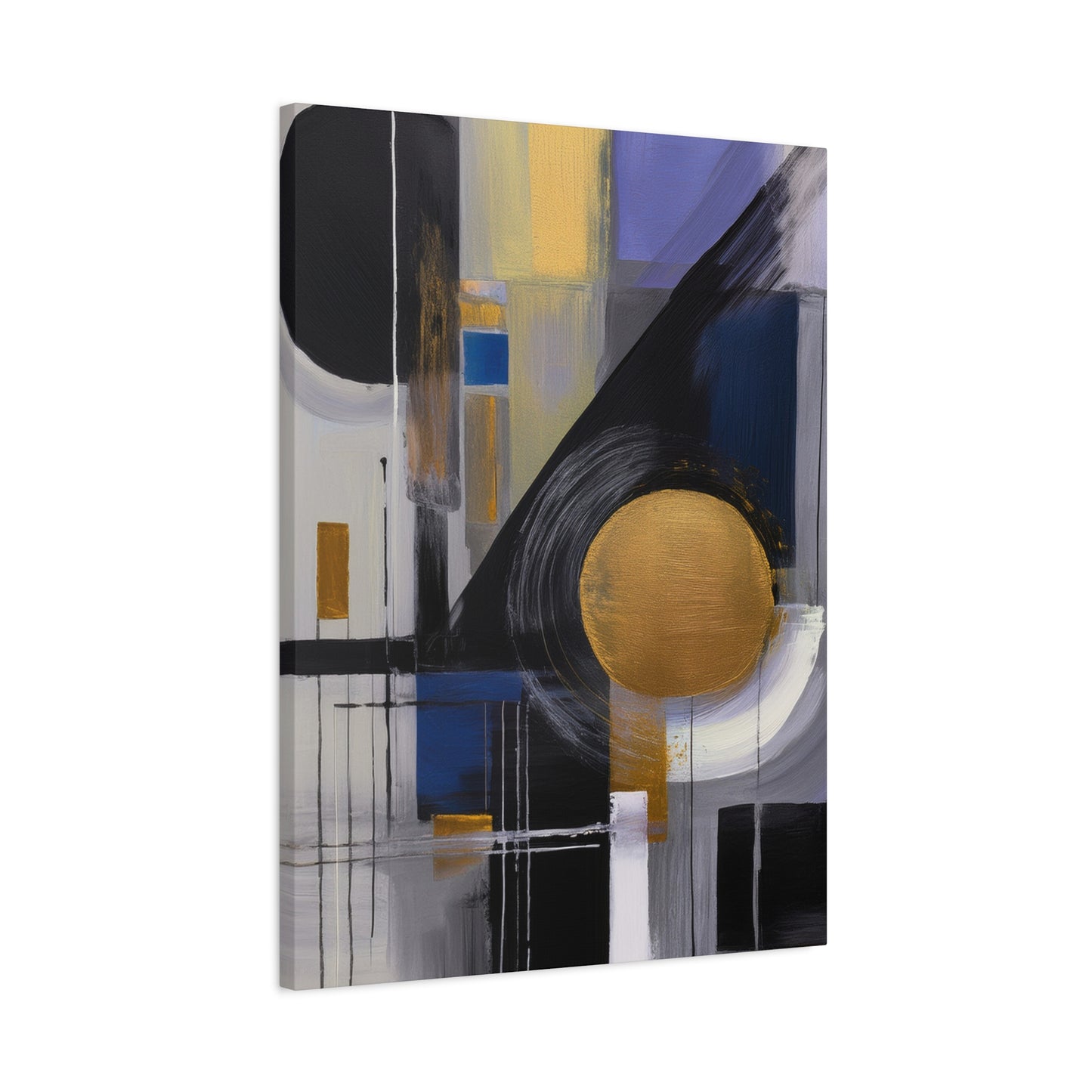 Purple Abstract Painting Print Canvas 20x24,20x30,24x30, 24x32,24x36,30x40, 32x48,36x48,40x60 Pine-Wood Inner Frame ABS-32