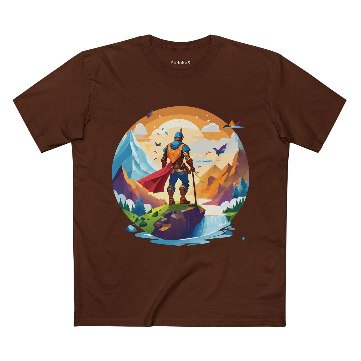 Adventures Graphic Unisex 100 Cotton Staple Tee 8