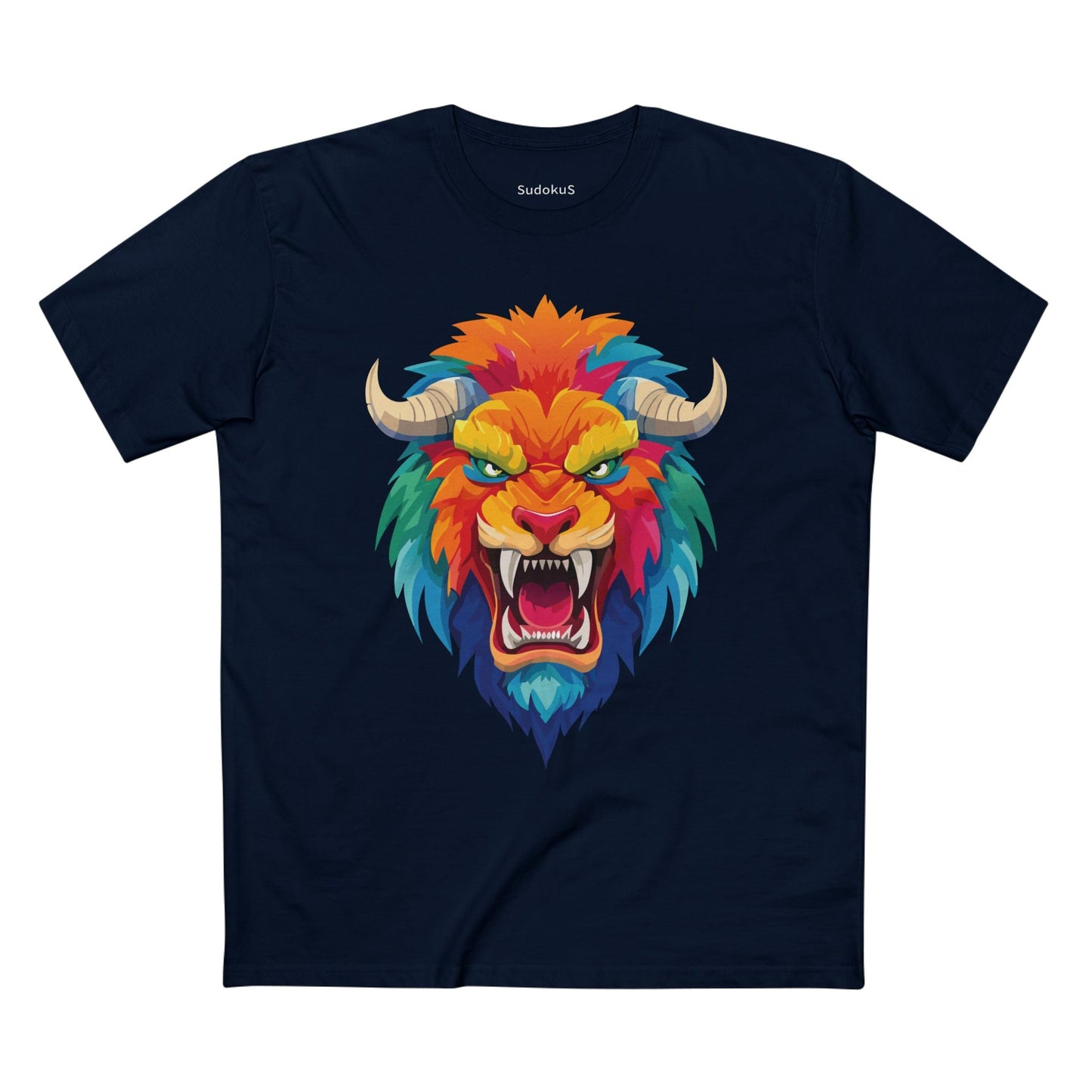 Cartoon Monsters Graphic Unisex 100 Cotton Staple Tee 15