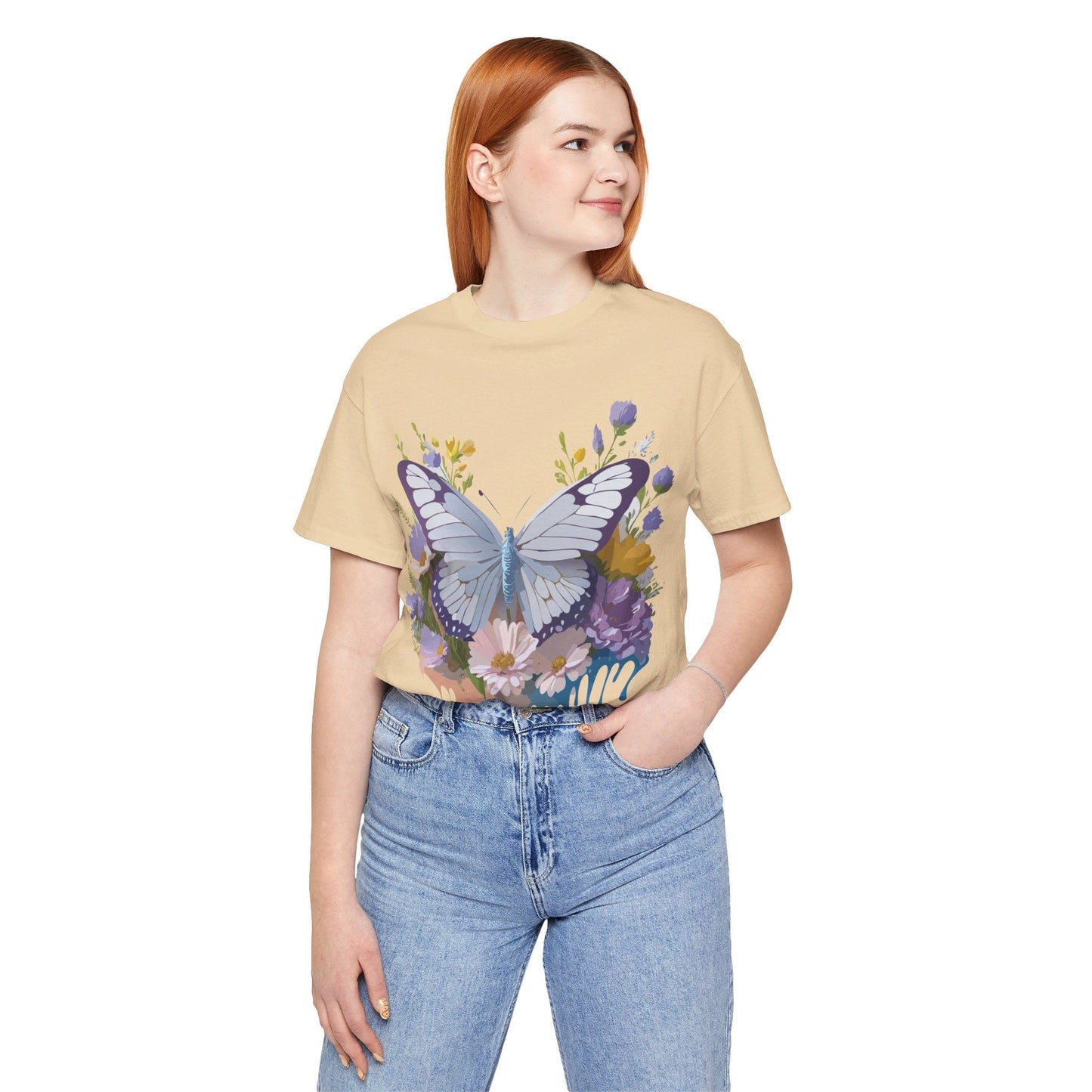 Adelpha Vintage Inspired Graphic Tee Unisex Short Sleeve Shirt