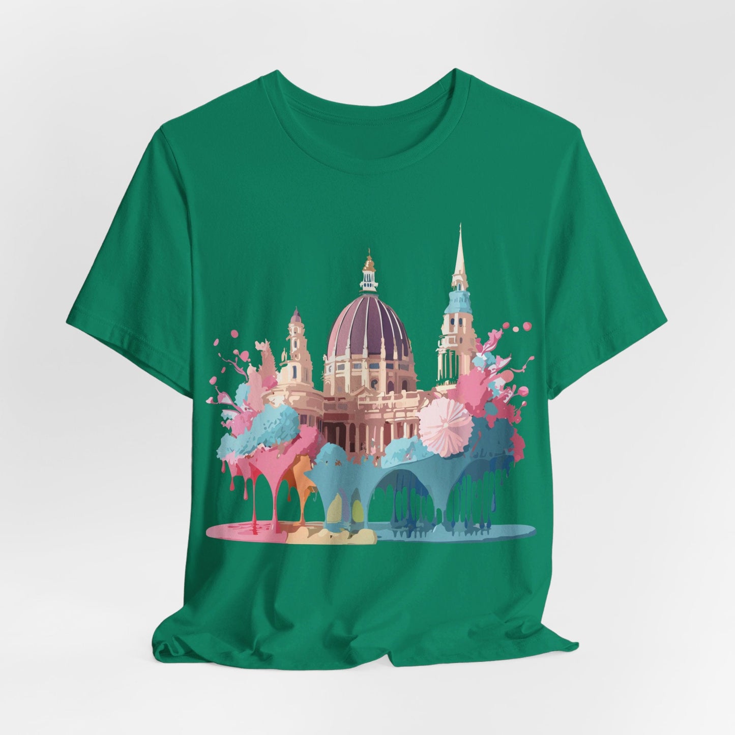 Tourist With Vienna Graphic Tee Unisex Short Sleeve Art Design Vintage Artwork