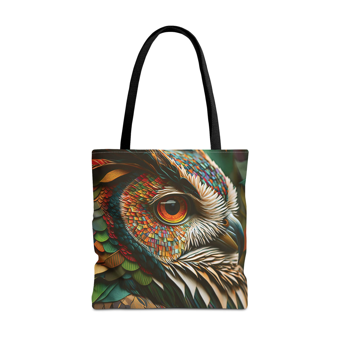Bolsa de lona con estampados de animales 