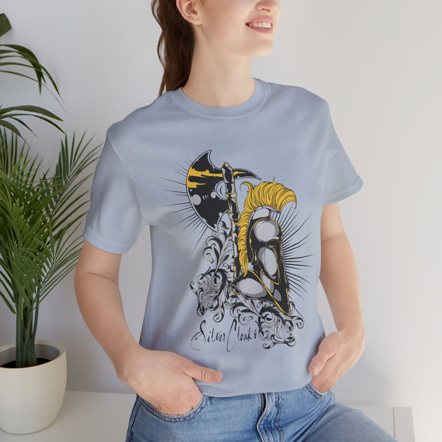 Stylish Armor Graphic Tee, Artistic Tee, Graphic T-Shirt, Artistic Vintage T-Shirt, Vintage Shirt