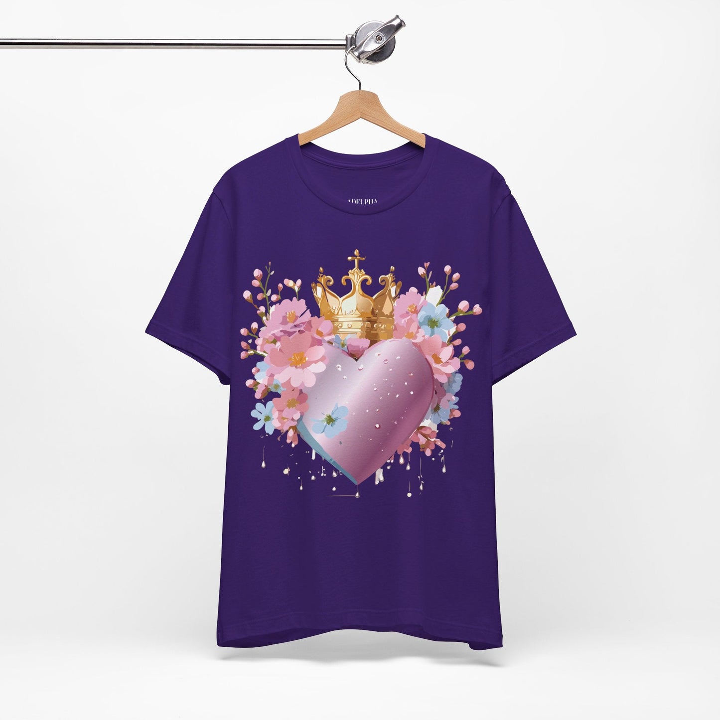 Valentine Graphic Tee From Adelpha Unisex Jersey Short Sleeve Vintage Inspired Artwork Shirt
