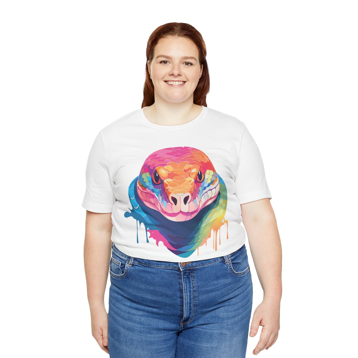 Unisex Animal Shirt With Art Design Wild Animals Graphic Print Casual Short Sleeve Tee
