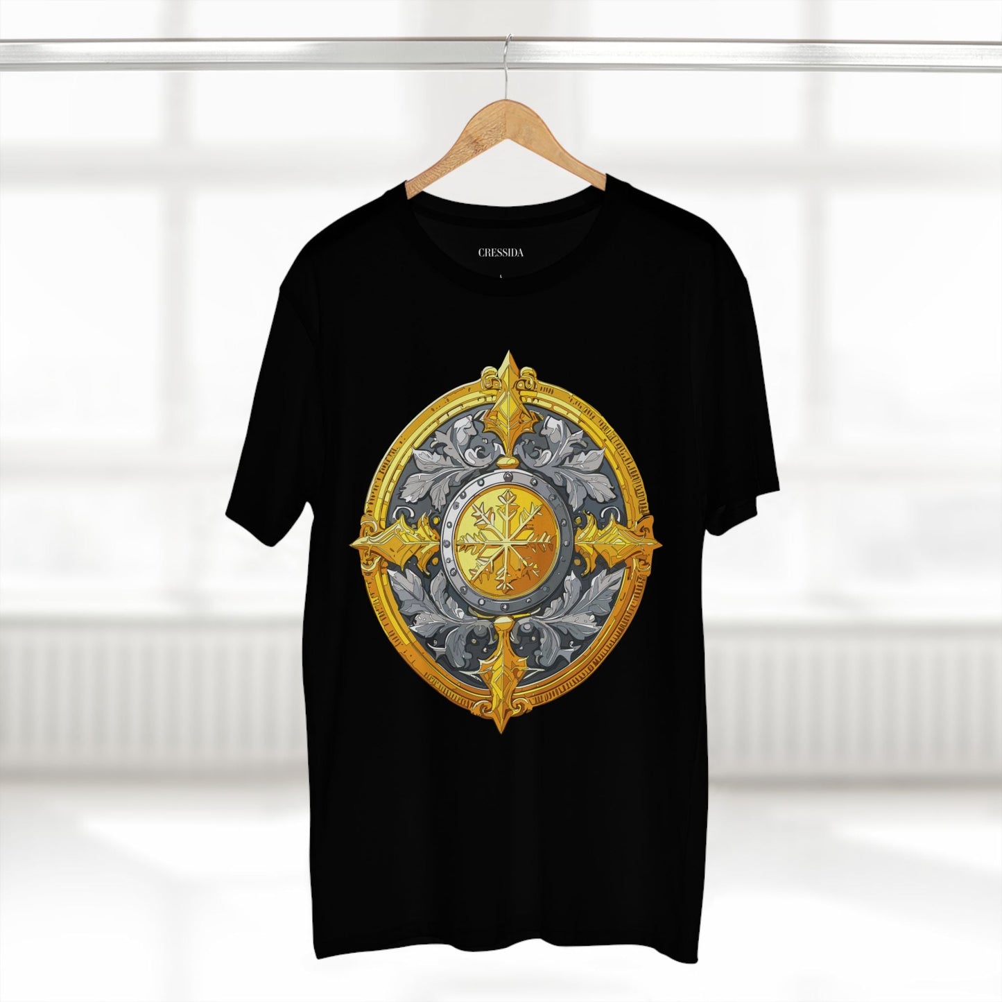 Antique Gold Coin Graphic Design T-Shirt Unisex 100 Cotton With Golden Print Artwork Tee 11