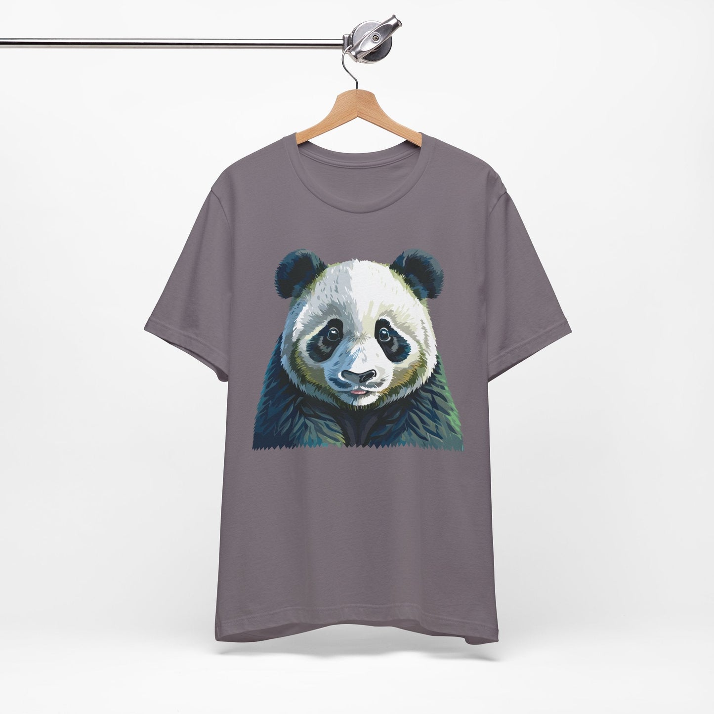 Unisex Animal Graphic Tee Shirt With Wild Animals Art Design Gildan Softstyle 64000