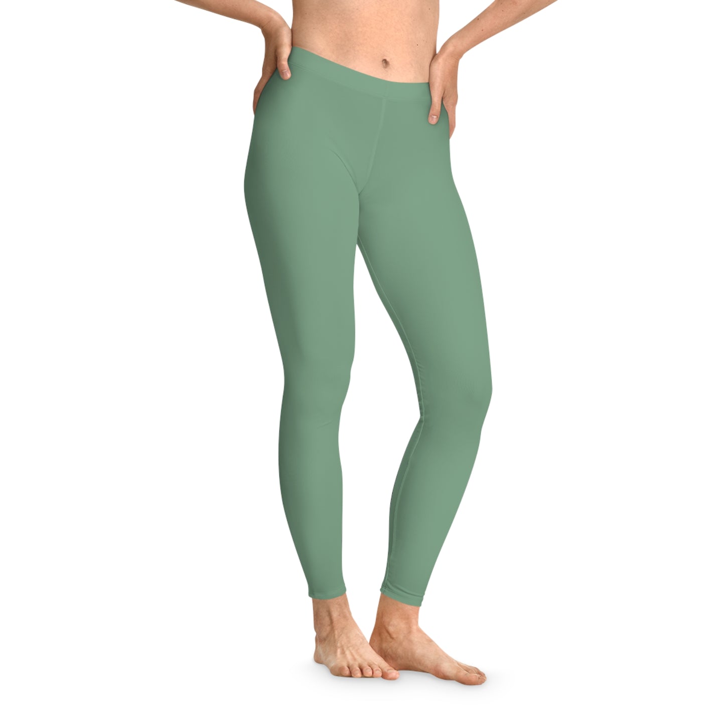 Green Color Leggings, Green Leggings 4