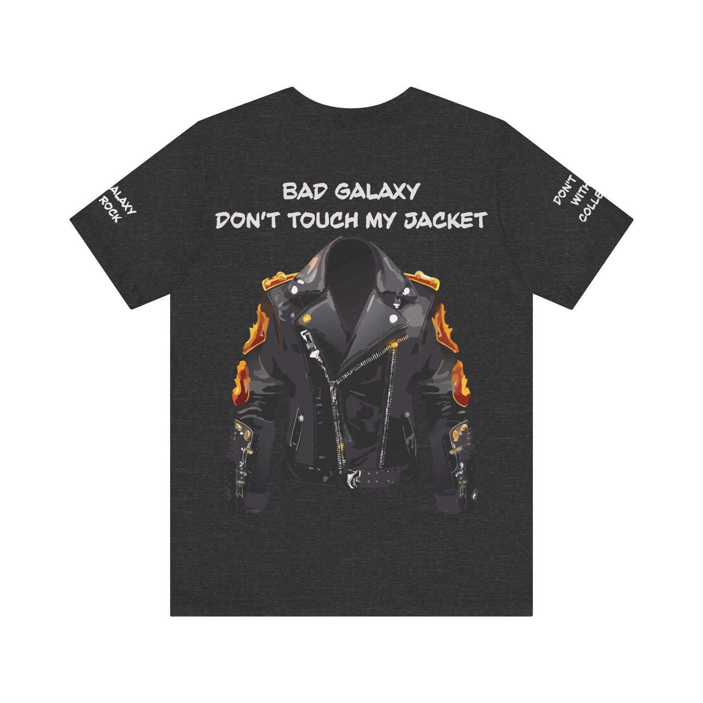 Punk Rock Tee Shirt From Bad Galaxy Made To Order 100 Percent Cotton Eco Friendly Inks