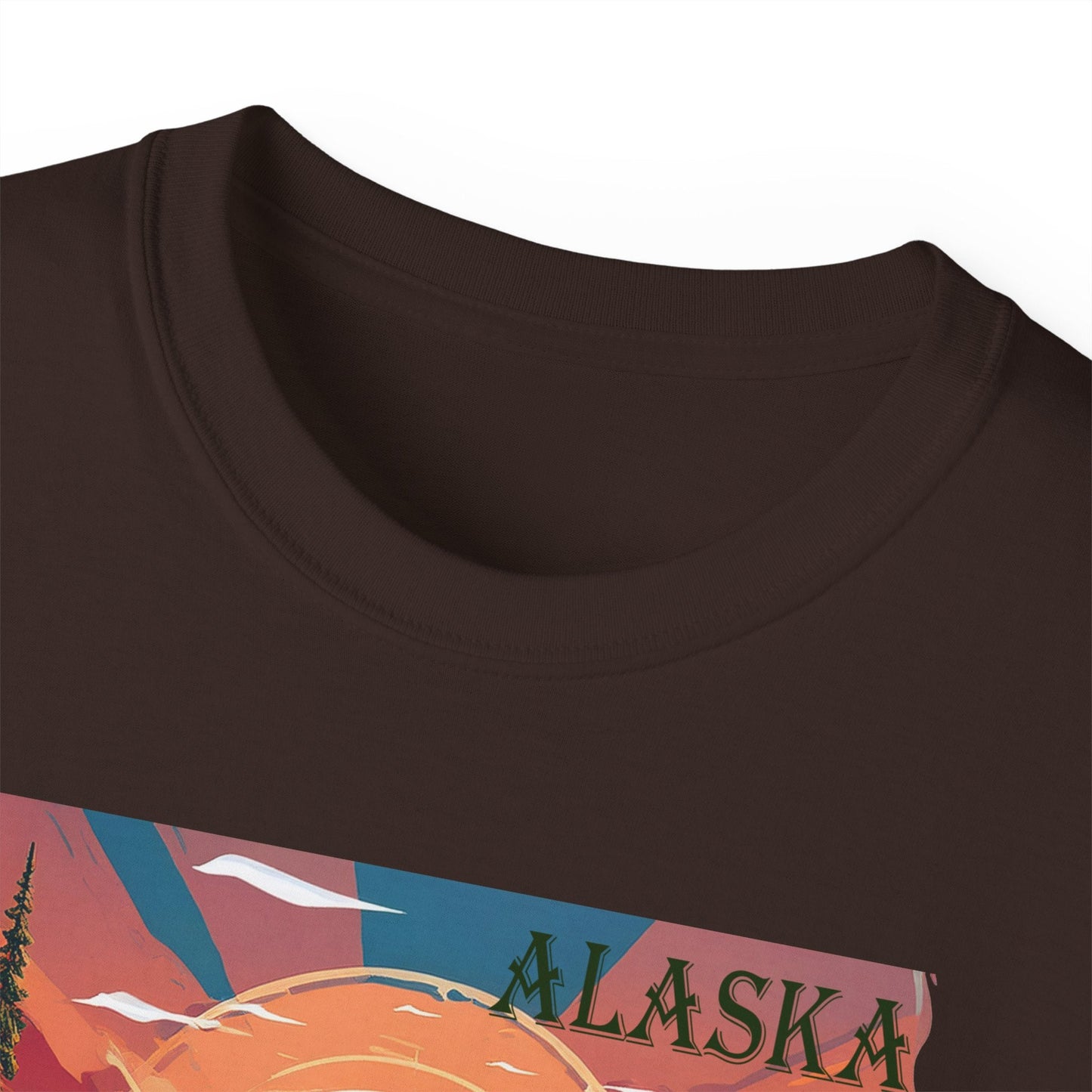 Alaska Graphic Unisex Cotton T‑Shirt 4
