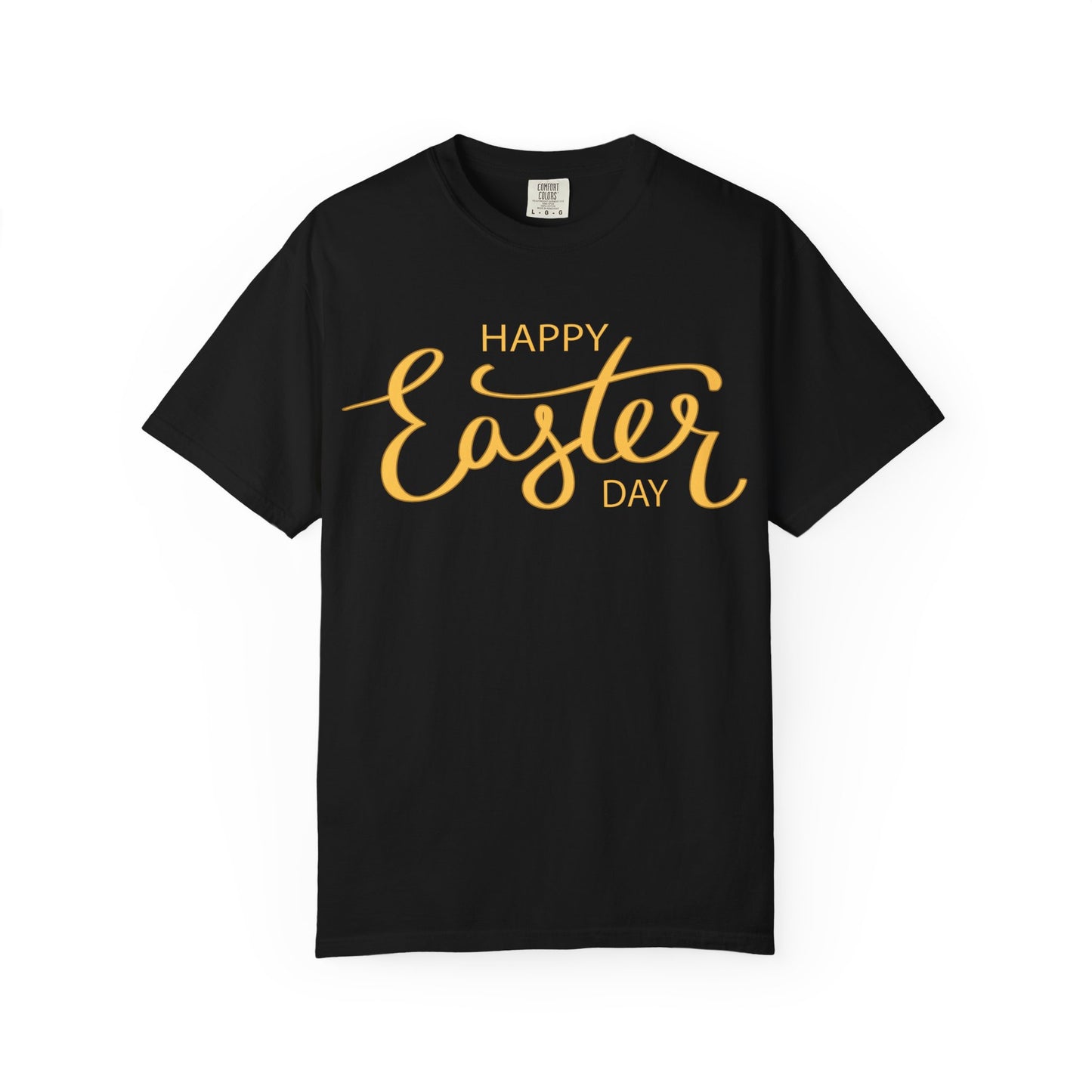 Happy Easter Day T-Shirt, Tee Shirt with Easter Signature, T Shirt with Easter Prints, Tee Shirt with Easter Design