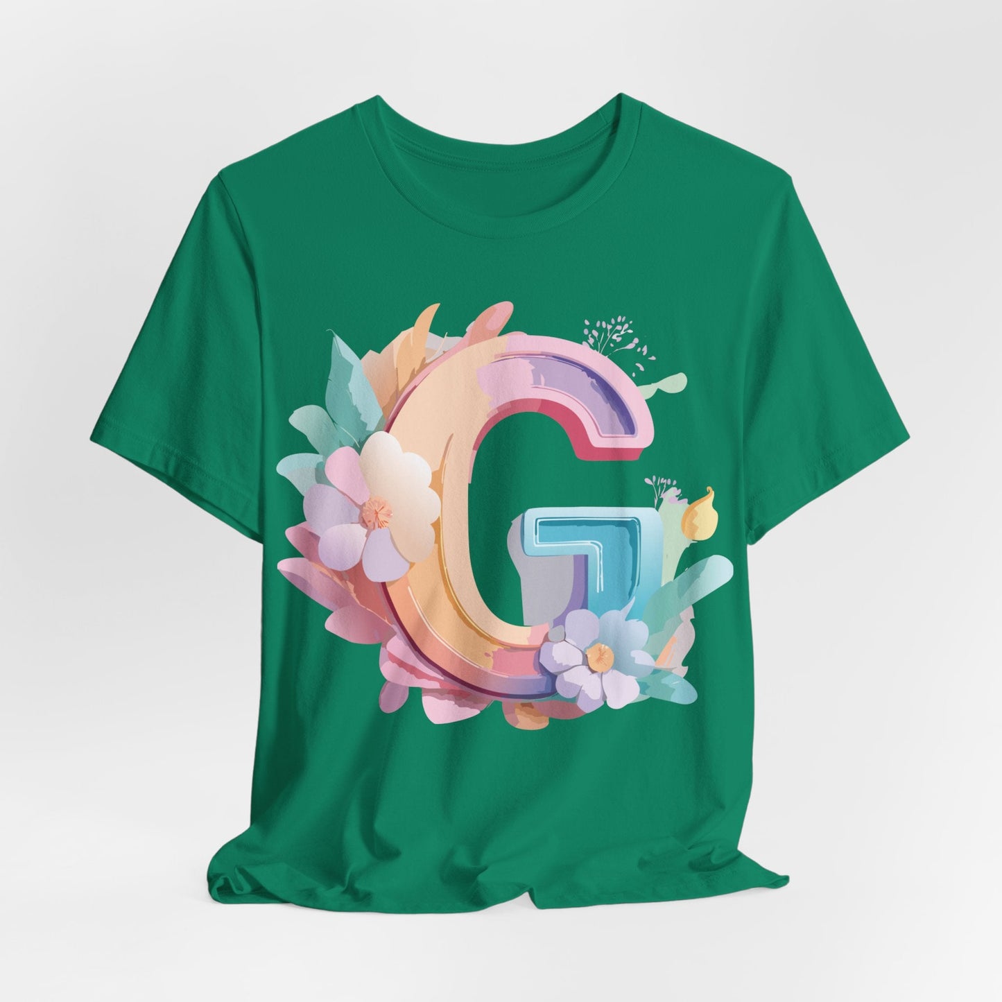 Letter G Shirt Unisex Graphic Tee by Adelpha Vintage Inspired Artwork for Everyday Style