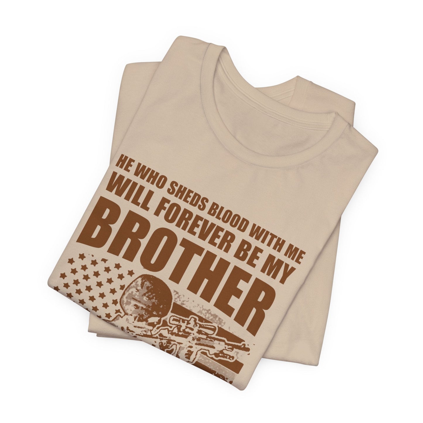 Army Veteran Patriotic Graphic Design Unisex Cotton T-Shirt v47