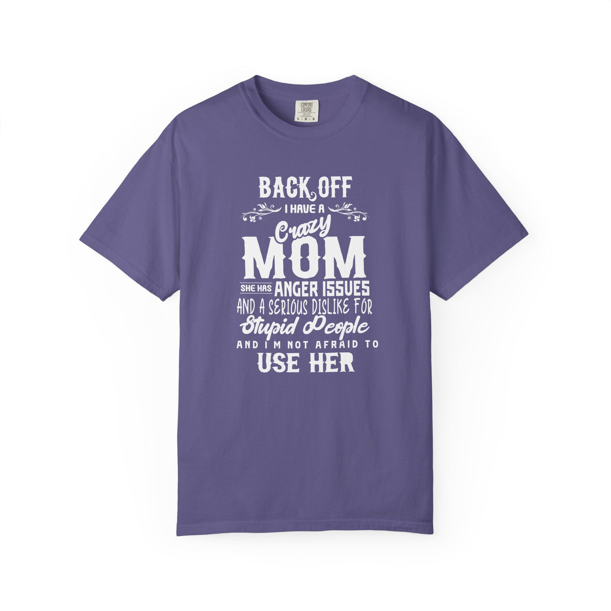 Mom T-shirt Mother's Day Mama Tee Unisex Comfort Colors Garment-Dyed Cotton h34