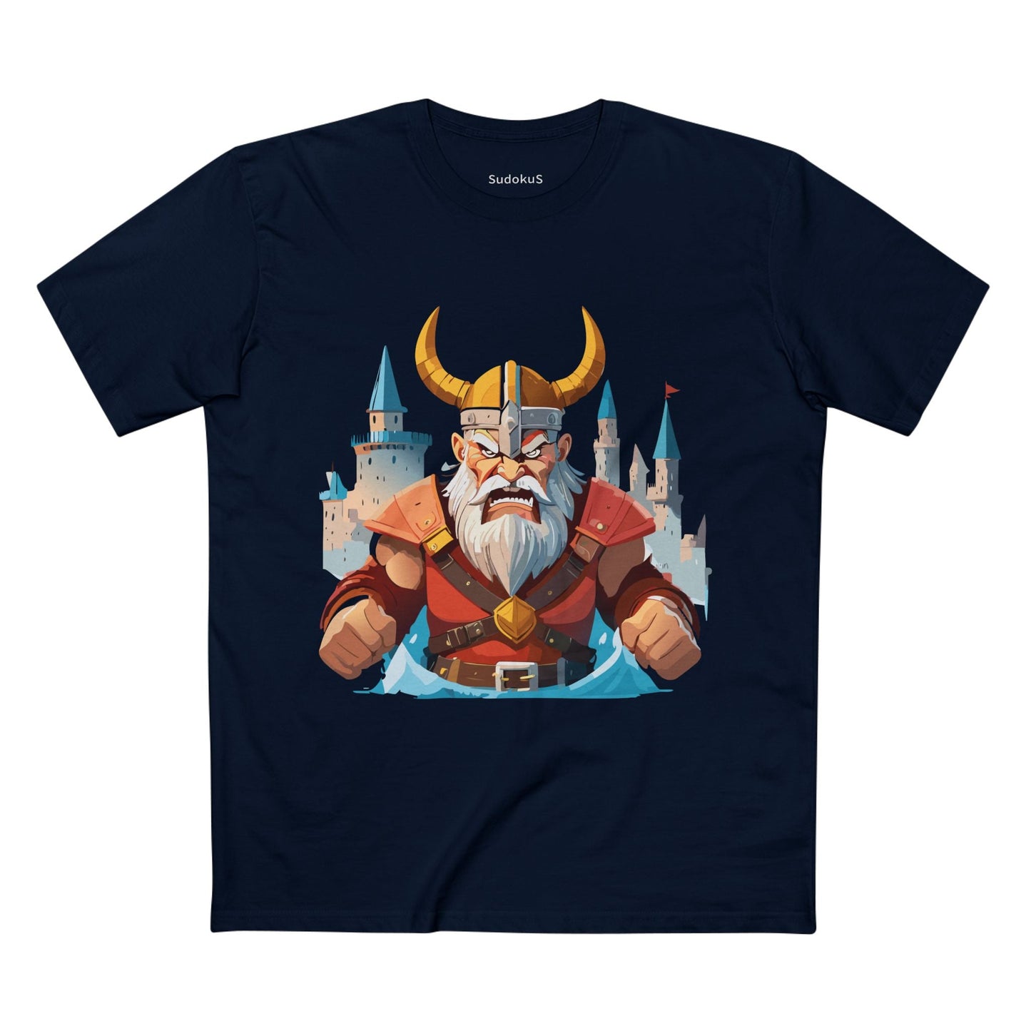 Viking Graphic Unisex 100 Cotton Staple Tee 15