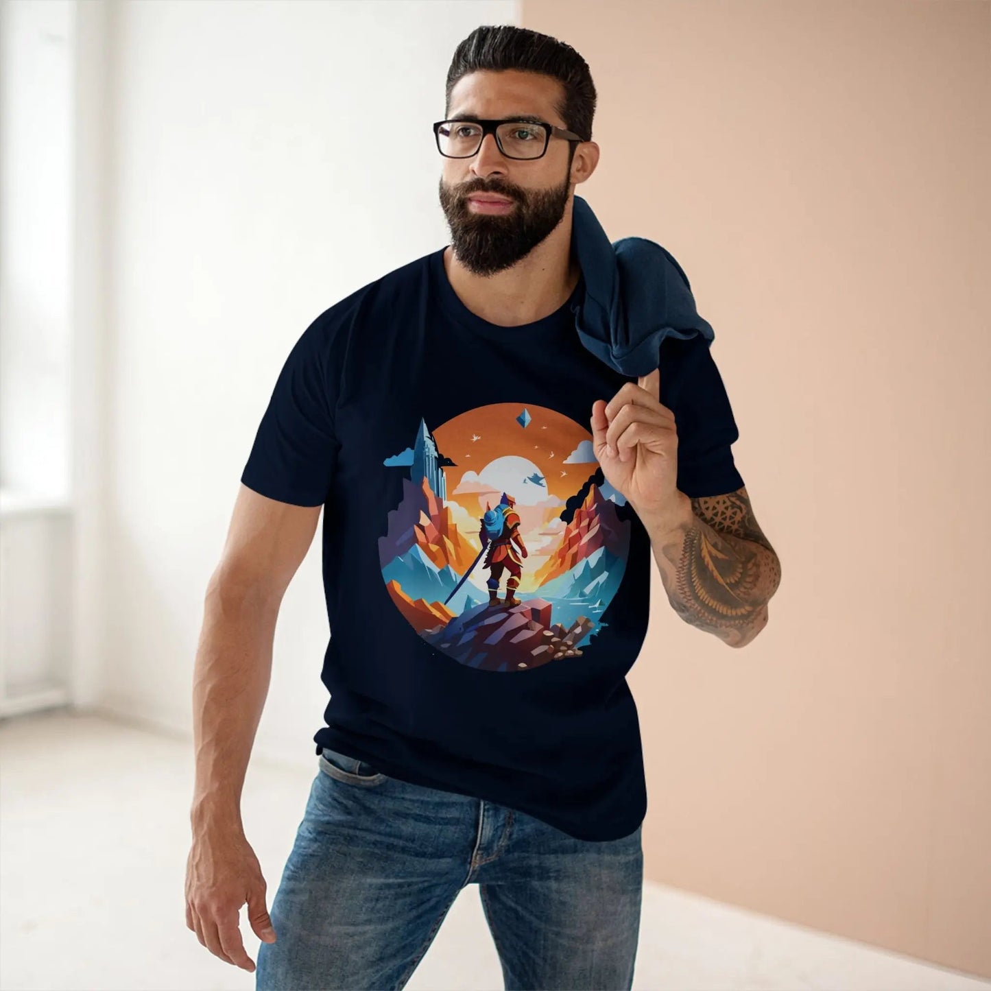 Adventures Graphic Unisex 100 Cotton Staple Tee 14
